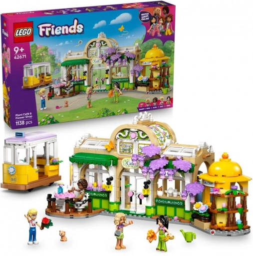 LEGO Friends cafeneaua verde și florăria