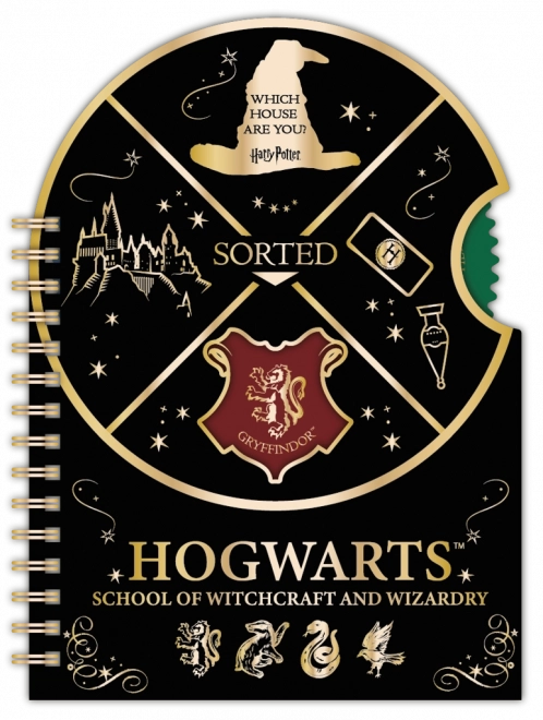 Blocnotă Harry Potter Spinner Bradavice