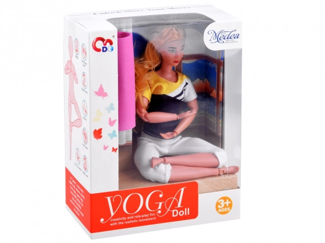 Păpușă de gimnastică pentru fitness și yoga 30cm