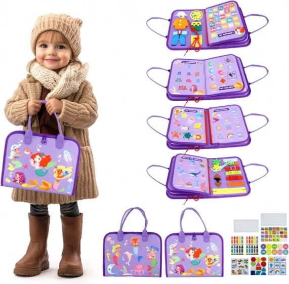 Carte senzorială busy sirene 2Kids Toys