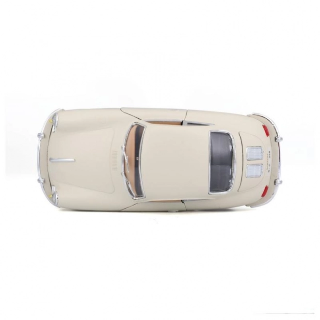 Mașină de colecție Porsche 356B Coupe 1961 Ivory la scară 1:24 de la Bburago