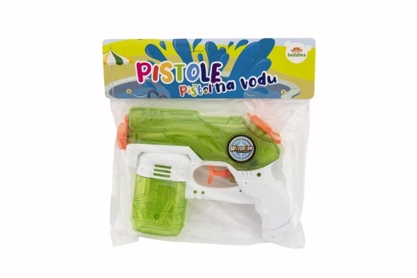 Pistolă de apă din plastic 19 cm - 3 culori