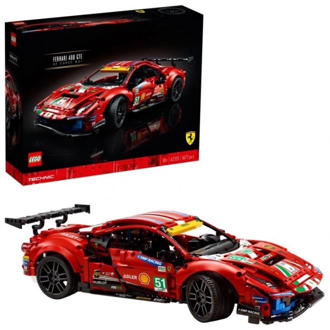 Ferrari 488 GTE AF Corse #51 LEGO Technic