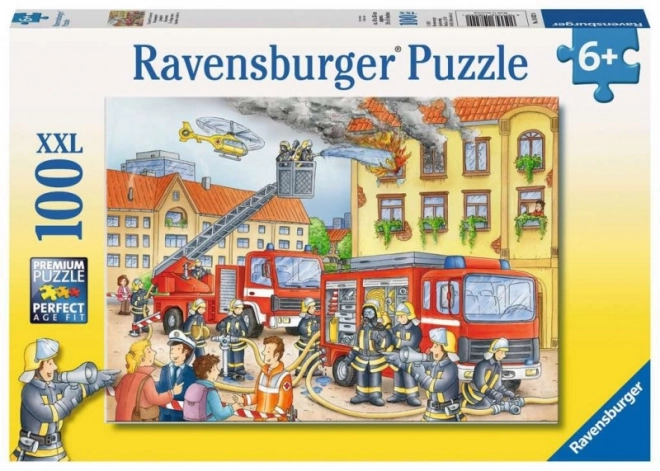 Puzzle Stația de Pompieri Ravensburger