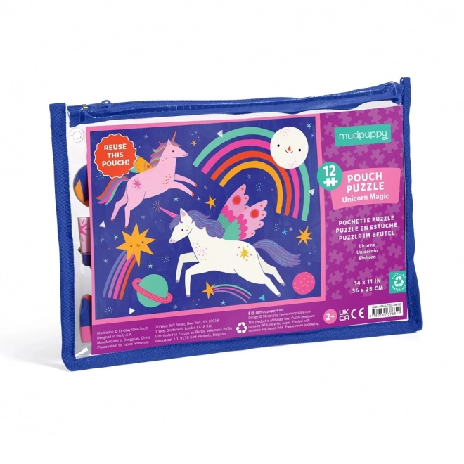 Puzzle unicornul magic de la Mudpuppy