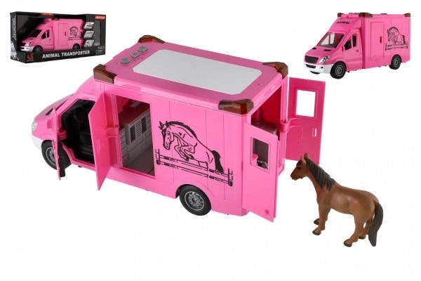 Transportor de animale cu efecte sonore și de lumină
