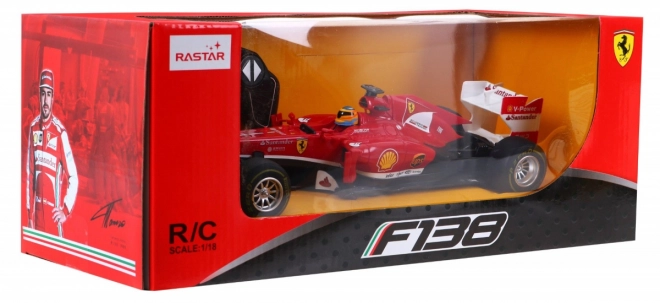 mașina Ferrari F138 Rastar teleghidată 1:18