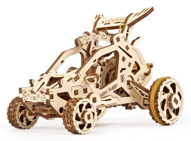 Ugears Puzzle 3D mecanic din lemn Mini Buggy