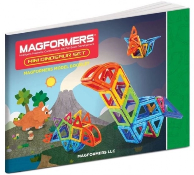 Set mini dinozauri magformers 40 de piese