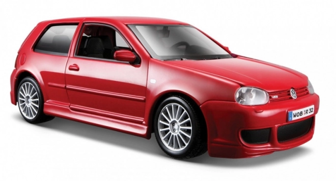 Model mașină Volkswagen Golf R32 Grana 1/24 roșu