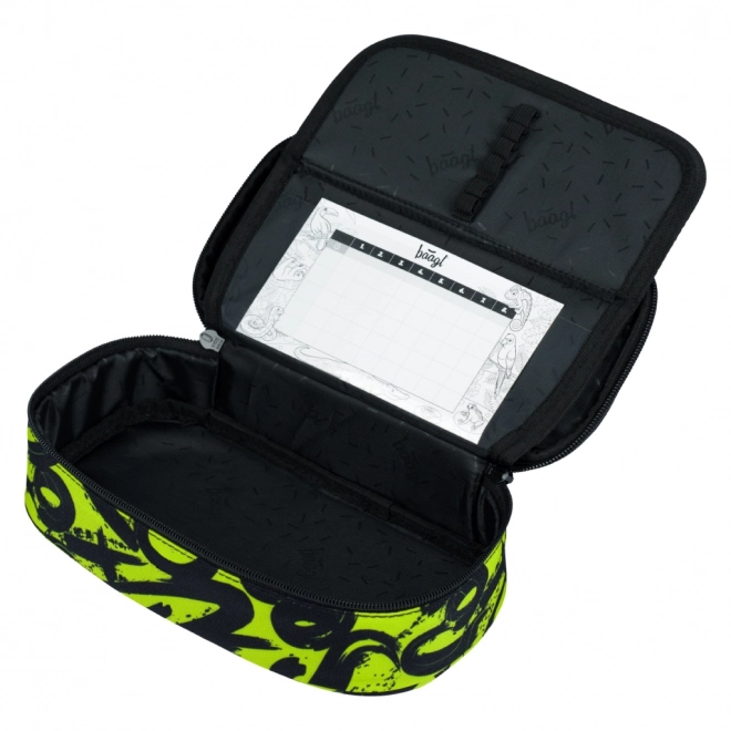 BAAGL 3 SET Core Lime: rucsac, penar, saculet