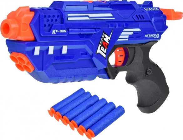 Jucărie pistol SPACE GUN cu gloanțe de spumă și gel