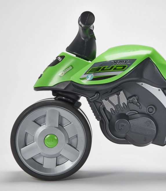 Odrăsător Baby Moto Echipa Bud Racing Verde