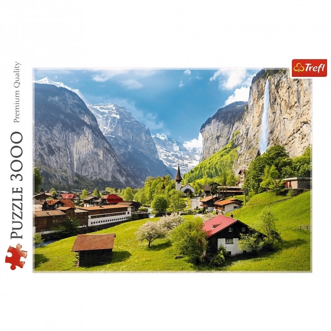 Puzzle Lauterbrunnen Elveția 3000 de piese