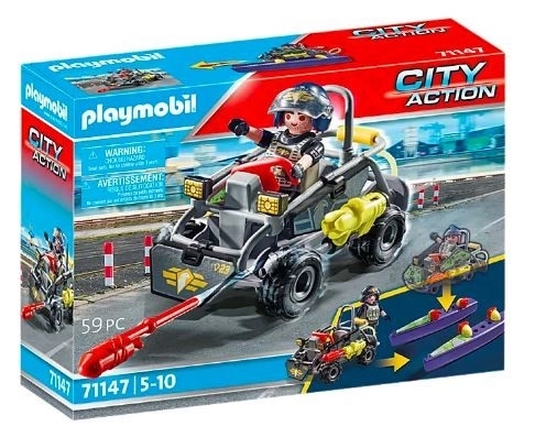 Quad teren special Playmobil City Action