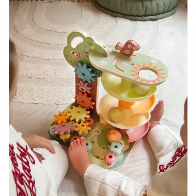 Arbore De Activități Montessori 4 În 1 Woopie Green