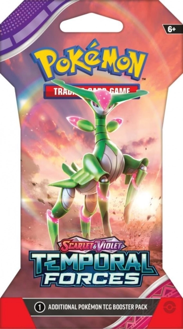 Pachet cărți Pokémon Temporal Forces Sleeved