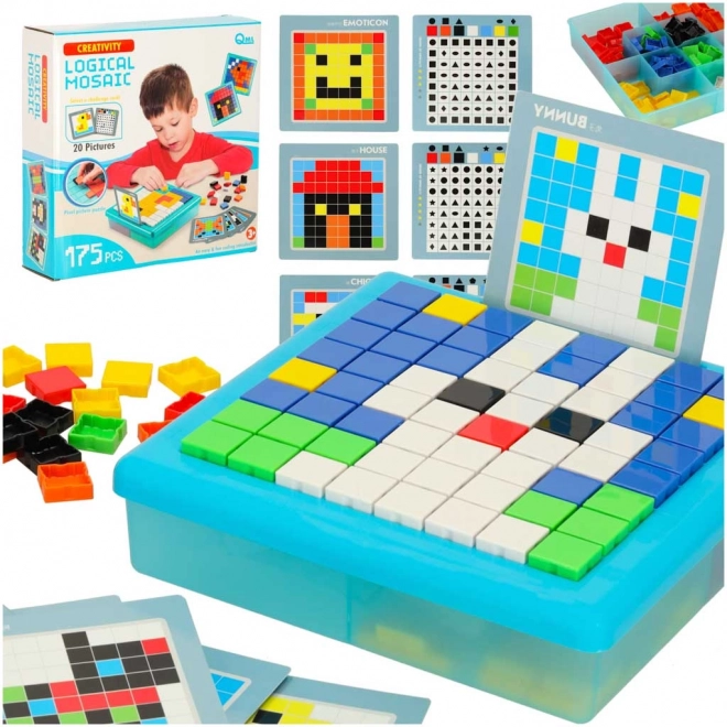 Puzzle mozaic logic pentru creativitate