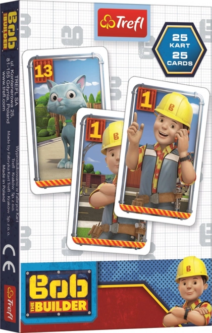 Joc de cărți pentru copii Bob Constructorul - Petrică Negru