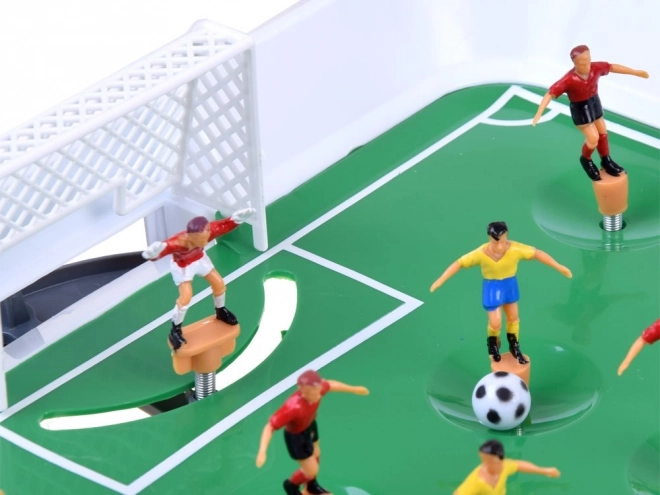 Joc de fotbal de masă pe arcuri