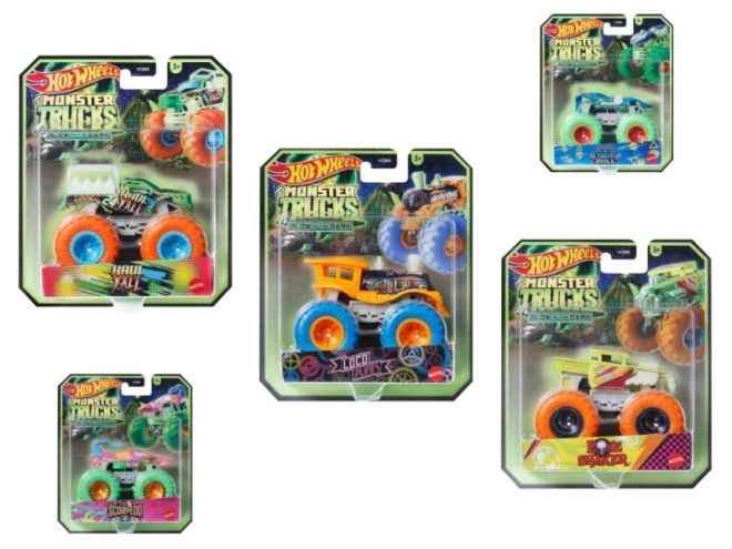 Hot Wheels Monster Trucks Svitind Întuneric