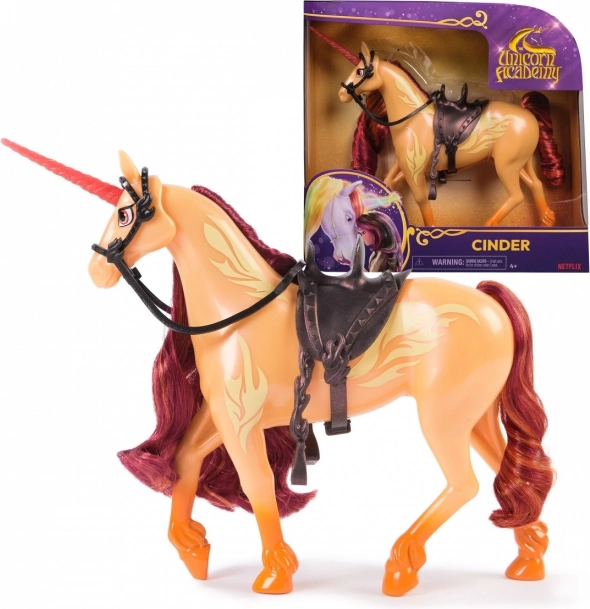 Figurină Unicorn Academia Unicornilor Mix Fulgușor, Flăcărică