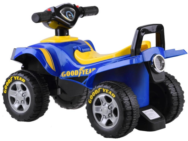 Vehicul ride-on quad cu sunete și lumini Goodyear