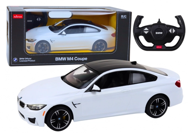 Mașină teleghidată BMW M4 Coupe alb