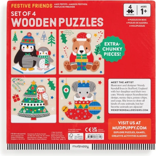 4 motive de Crăciun într-un singur set