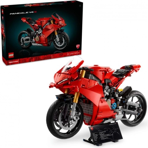 lego technic motocicletă ducati panigale v4 s