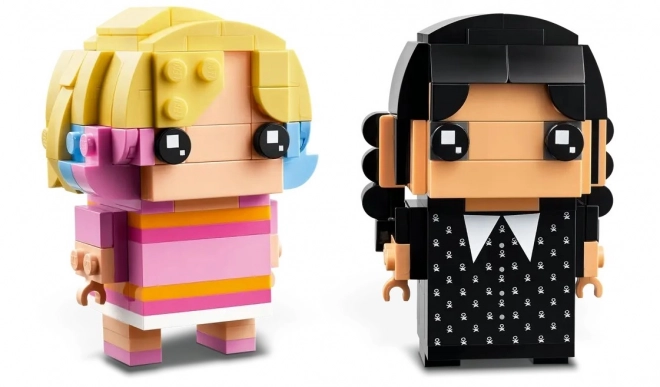 Construcție BrickHeadz Wednesday și Enid