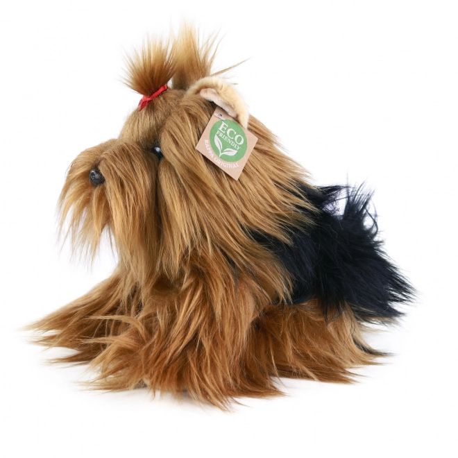 Cățeluș de pluș yorkshire terrier eco-friendly 23 cm