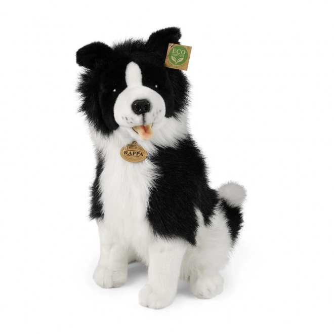 Câine Border Collie din pluș cu umplutură eco-friendly