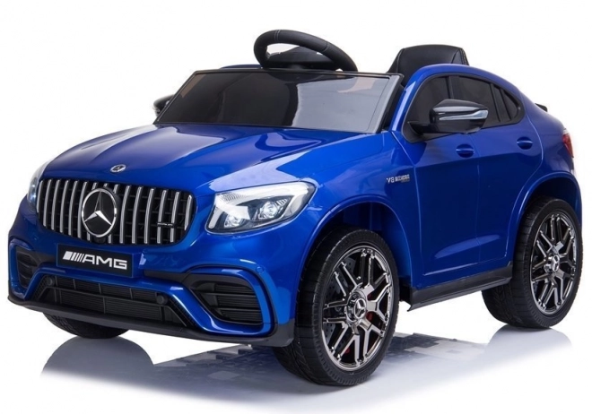 Mașinuță electrică Mercedes GLC 63S albastră