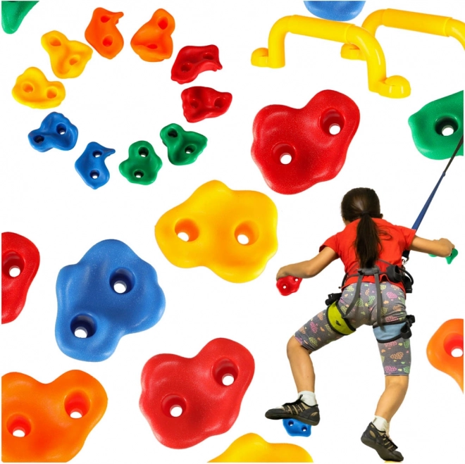 Suporturi de escaladă colorate pentru copii 10 buc