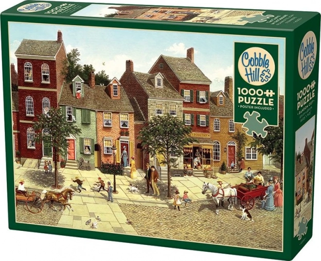 Puzzle Cobble Hill Curba de pe Piață 1000 piese