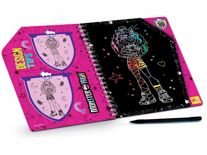 Carnet de schițe Magic Monster High Forever Friends