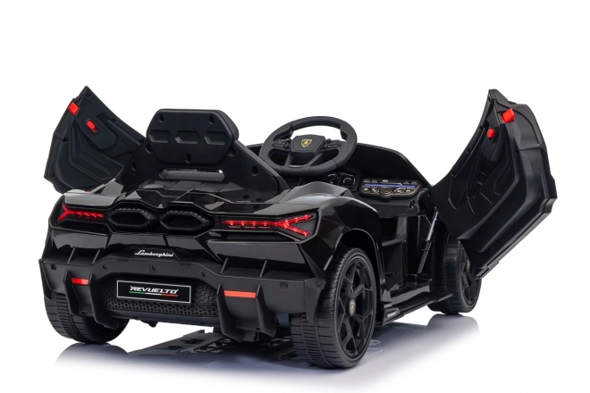 Mașinuță electrică pentru copii Lamborghini Revuelto negru