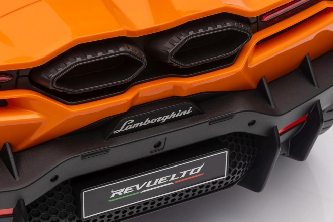 Mașină electrică pentru copii Lamborghini Revuelto portocalie