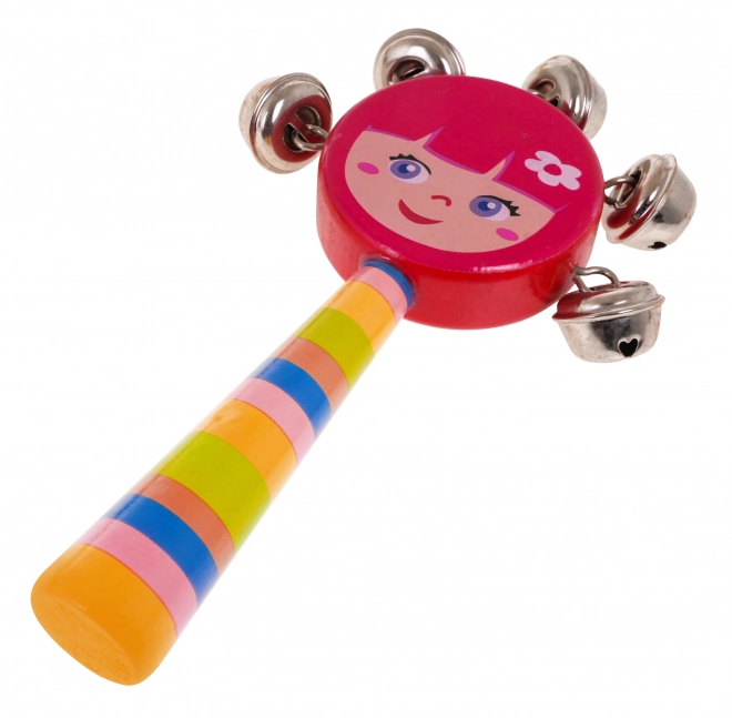 Set instrumente muzicale din lemn pentru copii 2+ cu rucsac