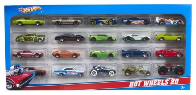 Set 20 masini de jucarie Hot Wheels