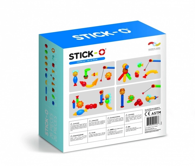 Set pescuit magnetice Stick-O 26 de piese