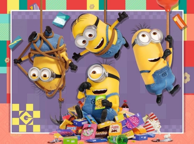 Puzzle Ravensburger Despicable Me 4 în 1