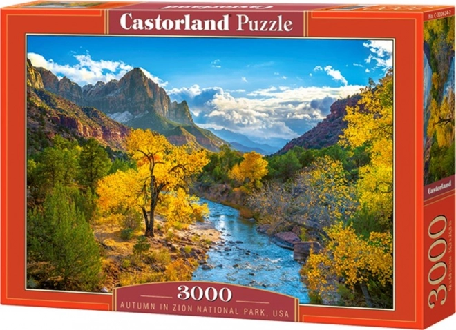 Puzzle Parcul Național Zion SUA 3000 piese