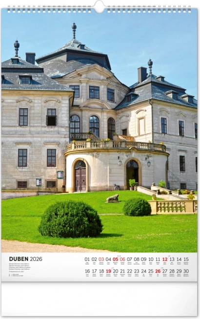 Calendar de perete Cetăți și castele 2026