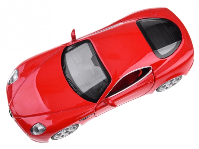 Mașinuță metalică Alfa Romeo 8C Competizione 1:32 cu lumini