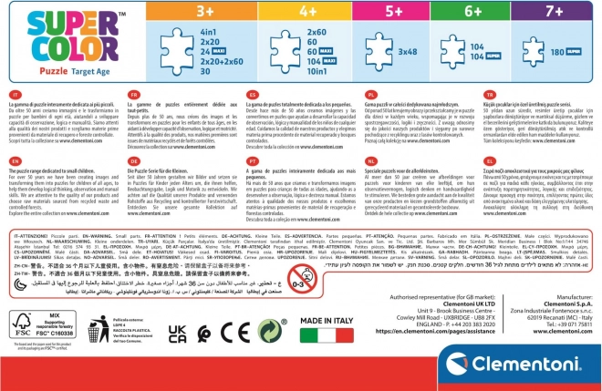 puzzle CLEMENTONI plajă însorită 104 piese