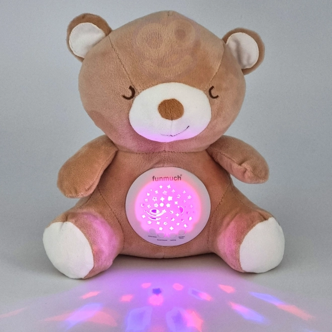 Woopie Baby ursuleț de pluș calmant cu proiector 2in1