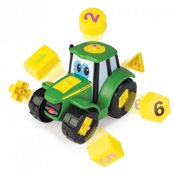 Tractorul Johnny cu numere