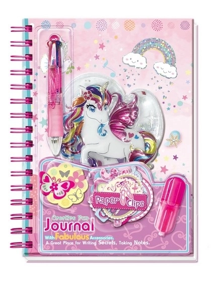 Jurnal cu spirală Unicorni Pecoware
